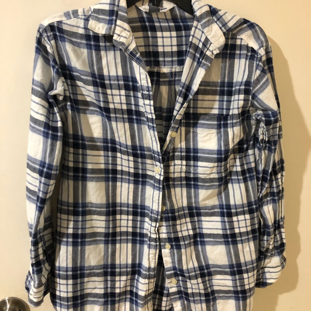 Blue flannel